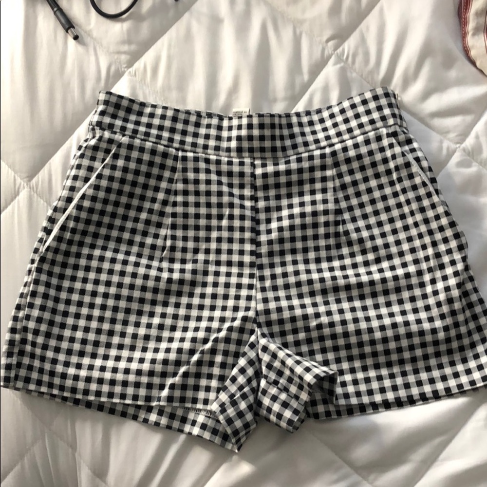 Gingham shorts